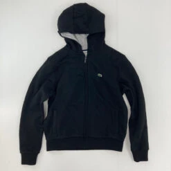 Lacoste Classic Black Zip Up 12 Yr