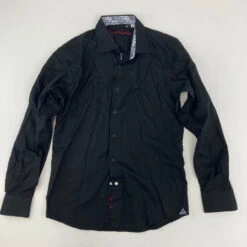Robert Graham Black Dress Shirt XL