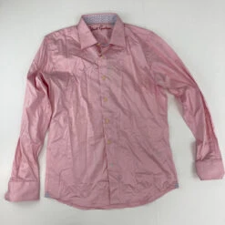 Robert Graham Pink Dress Shirt XL