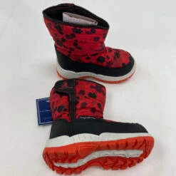 Rugged Bear Splattered Snow Boots 7