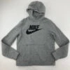 Nike Gray Logo Hoodie Large -Children Fashion Clothing IMG 1034 38675.1637091272
