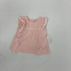 Miniclasix Baby Pink Ruffles Top 12-18 Mth