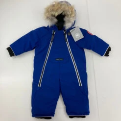 Canada Goose Pacific Blue Baby Lamb Snowsuit 3-6 Mth