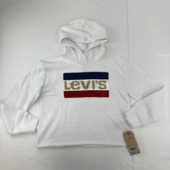 Levis Reversible Sequin Hoodie Large