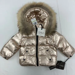 SAM White Gold Snowbunny Jacket 3-6 Mth