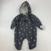 Calvin Klein Quilted Star Snow Suit 3-6 Mth
