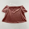Aqua Velvet Off The Shoulder Top Medium -Children Fashion Clothing IMG 1953 68827.1593714299