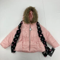 S Rothschild Blush Puffer W/ Scarf 2T