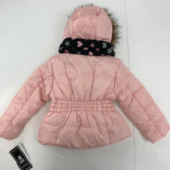 S Rothschild Blush Puffer W/ Scarf 3T -Children Fashion Clothing IMG 1997 36527.1640110737
