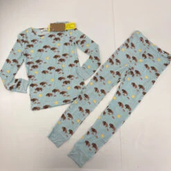 Angel Dear Bison 2-pc Pajama Set 8 Yr