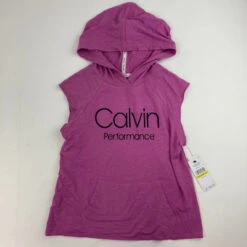 Calvin Klein Logo Performance Hoodie M 8/10 Yr