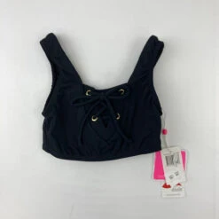 Little Peixoto Lace Up Bikini Top 8 Yr