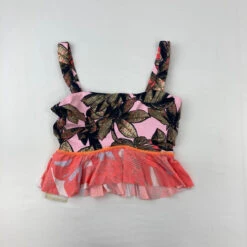 Maaji Reversible Peplum Bikini Top 8 Yr