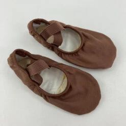 Capezio Hanami Dark Brown Ballet Shoes 9W