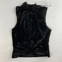 Aqua Velvet Twist Top Large