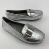 Calvin Klein Silver CK Textured Loafers 5M -Children Fashion Clothing IMG 3291 37035.1643220727