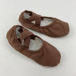 Capezio Hanami Dark Brown Ballet Shoes 10W