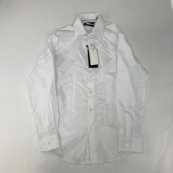 DKNY White Polo Top 16R