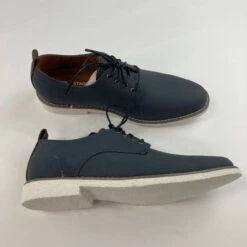 Deer Stags Navy Roy Shoes 7M