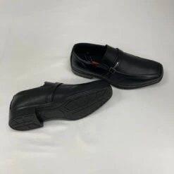 Deer Stags Bold Buckle Smooth Dress Shoes 5M