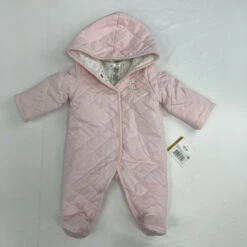 Little Me Quilted Dog Snowsuit 0-3 Mth