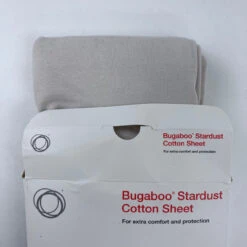 Bugaboo Stardust Cotton Sheet- Mineral White -Children Fashion Clothing IMG 3916 04128.1645025626