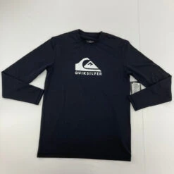 Quiksilver Solid Streak Swim Top M 12 Yr