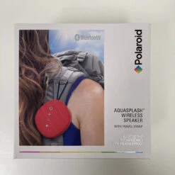 Polaroid Red Aqua Splash Wireless Speaker