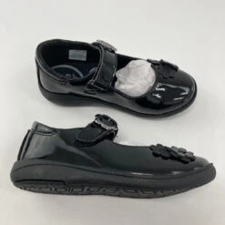 Stride Rite Holly Black Patent Shoes 10.5W