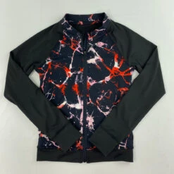 Ideology Colorful Marble Zip-up 6X