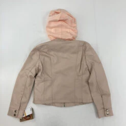 Joujou Pink Vegan Leather Jacket Small -Children Fashion Clothing IMG 5586 93751.1600972877