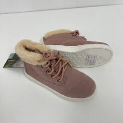 Bearpaw Pink Boots Size 2