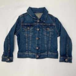 Apparel Ralph Lauren Toddler Girls Denim Trucker Jacket 4 Yr