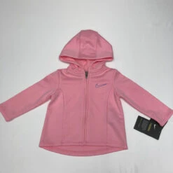 Nike Girls Pink Hoodie Baby 12 Mth