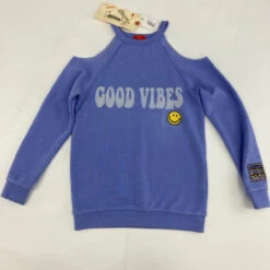 Butter Shoulder Cut Out Sweatshirt