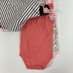 Hudson Baby 5 Sleeveless Bodysuits 3-6 Mth -Children Fashion Clothing IMG 6589 28654.1613756302