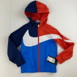Nike Oversized Swoosh Windbreaker S 5 Yr