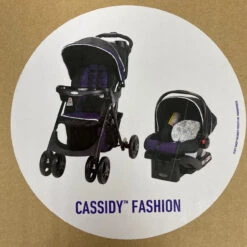 Graco Comfy Cruiser Travel System- Cassidy Fashion