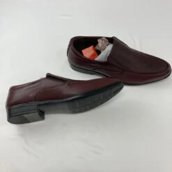 Deer Stags Matteo Burgundy Textured Shoes 7