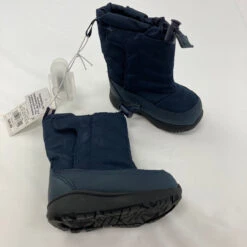 Cat & Jack Navy Snow Boots 5